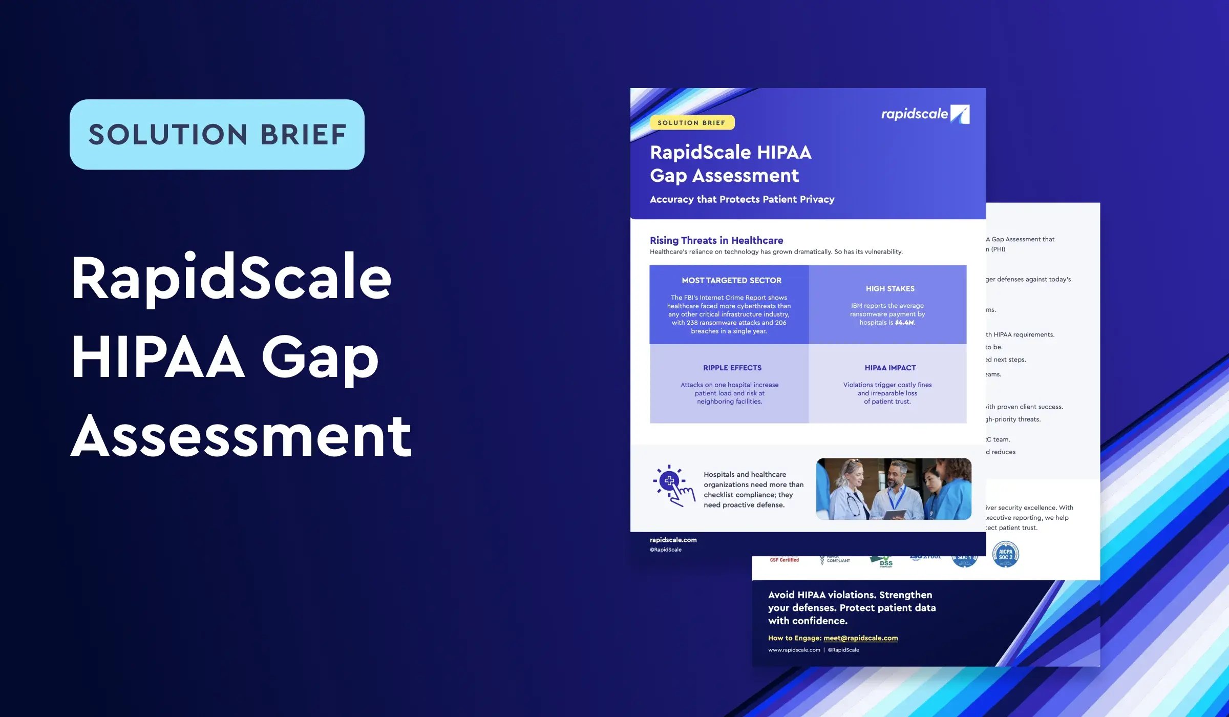 RapidScale HIPAA Gap Assessment
