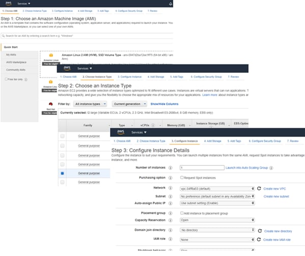 Manual EC2 Instance Creation in AWS Console
